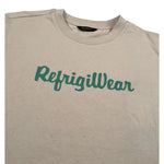 Refrigiwear T-Shirt Girocollo Tinta Unita con Logo per Bambino 136TRMJ25 BEIGE REFRIGIWEAR 