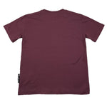 JOHN RICHMOND t-shirt girocollo tinta unita con stampa logo Bordeaux per Bambino RBA25051TS BORDEAUX JOHN RICHMOND 