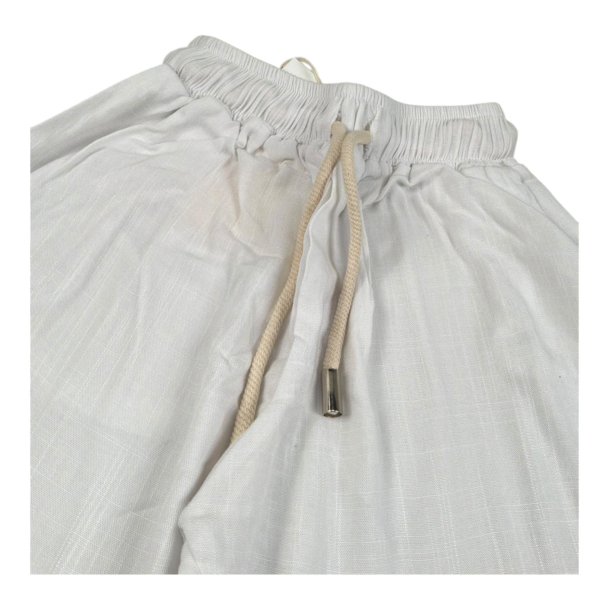 Louis Dieudonne' Pantalone Tinta Unita con Elastico In Vita per Bambino LDPA PANNA LOUIS DIEUDONNE' 