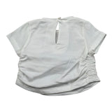 M+E' T-Shirt Girocollo tinta unita con Stampa Panna per Neonata UE1858NX PANNA M+E' 
