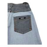 MISSONI jeans tinta unita con logo Azzurro per Bambino MV6Q20 AZZURRO MISSONI 