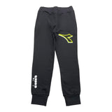 DIADORA pantalone modello tuta tinta unita Nero per Neonato 028788 NERO DIADORA 