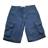 Saint Barth Bermuda Tinta Unita con Tasconi per Bambino 00446L BLU SAINT BARTH 