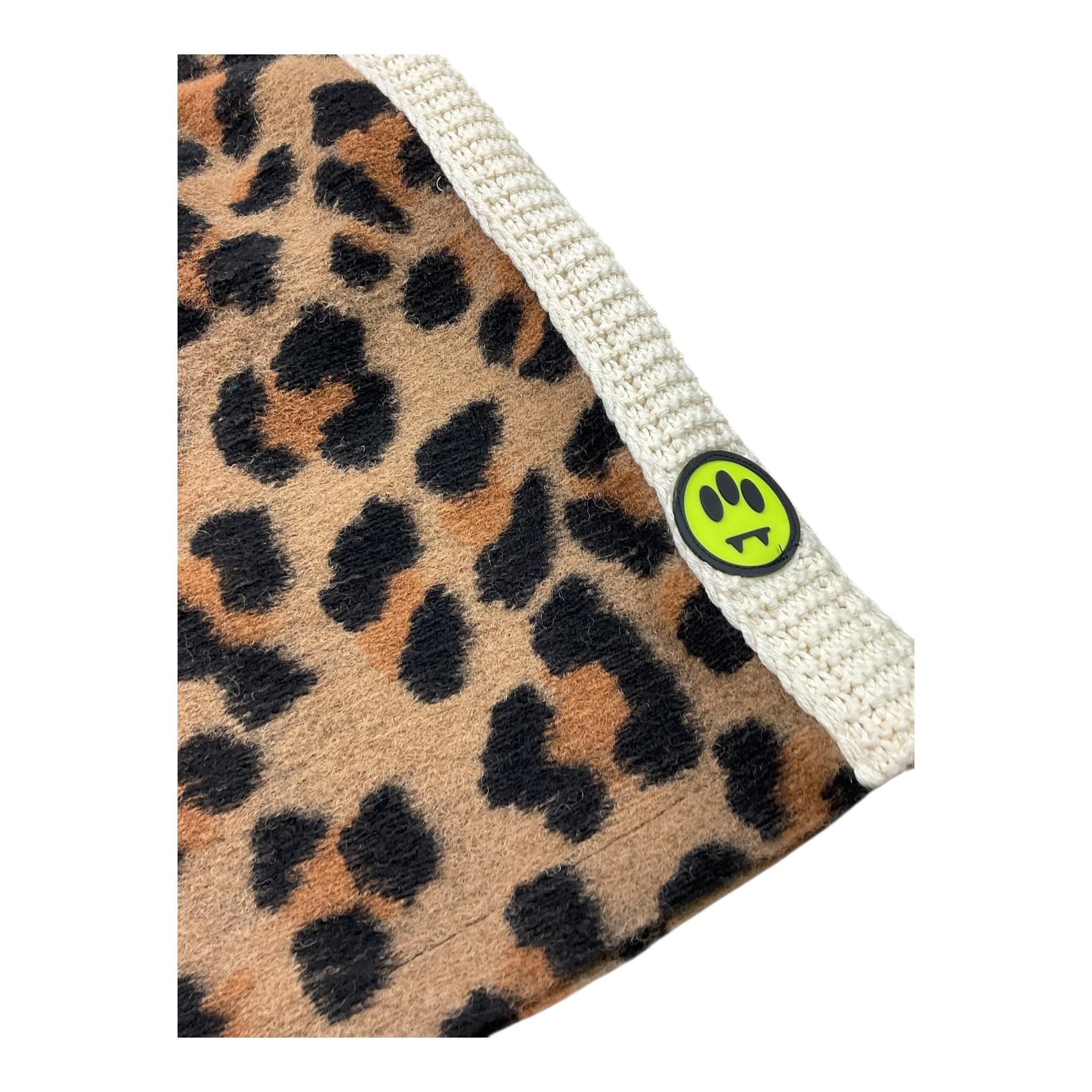 BARROW KIDS gonna tinta unita con stampa maculata Marrone per Bambina F3BKJGSK051 MARRONE BARROW KIDS 