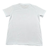 Mousse T-Shirt Tinta Unita con Stampa per Bambino PIKAMARIOO BIANCO MOUSSE 