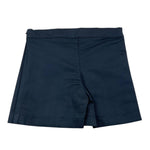 LITTLE BEAR short tinta unita effetto gonna  Blu per Bambina 7213 BLU LITTLE BEAR 