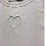 Replay Canotta Tinta Unita con Stampa per Bambina SG7632 BIANCO REPLAY 