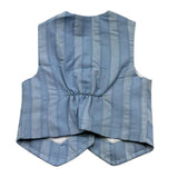 Manuel & Frank Gilet Tinta Unita con Fantasia A Righe per Neonato MF5116I AZZURRO MANUEL & FRANK 