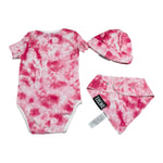 Diesel Set 3 Pezzi Body-Bevetta-Cappello Rosa per Neonata N00027F ROSA DIESEL 
