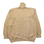 OFFICINA MILANESE maglia tinta unita collo alto Panna per Bambino 34NK664 PANNA NUPKEET 