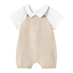 Mayoral Completo 2 Pezzi T-Shirt-Pagliaccetto per Neonato 1607X BEIGE MAYORAL 