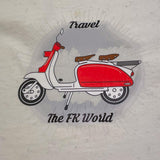 F**K T-Shirt Girocollo Tinta Unita con Stampa per Bambino FJ2450044WH BIANCO F**K 
