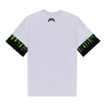 Sprayground T-Shirt Girocollo Tinta Unita con Stampa per Bambino SPY1254 BIANCO SPRAYGROUND 