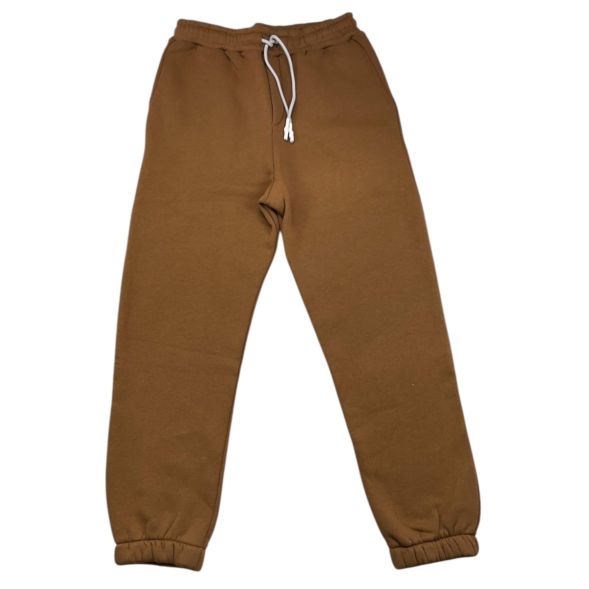 DETWELVE pantalone tuta tinta unita Marrone per Bambino CB655 MARRONE DETWELVE 