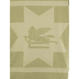 Missoni T-Shirt Girocollo Tinta Unita con Stampa per Bambino GW8P11 VERDE MISSONI 