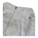 Juicy Couture Felpa Tinta Unita con Zip E Cappuccio per Bambina JBX6711 GRIGIO JUICY COUTURE 