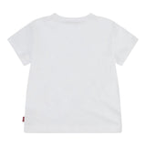 Levi'S T-Shirt Girocollo Tinta Unita con Logo per Neonato 6EM318 BIANCO LEVI'S 