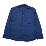 Emanuel Pris Camicia Manica Lunga Tinta Unita per Bambino ECM4170R BLU EMANUEL PRIS 