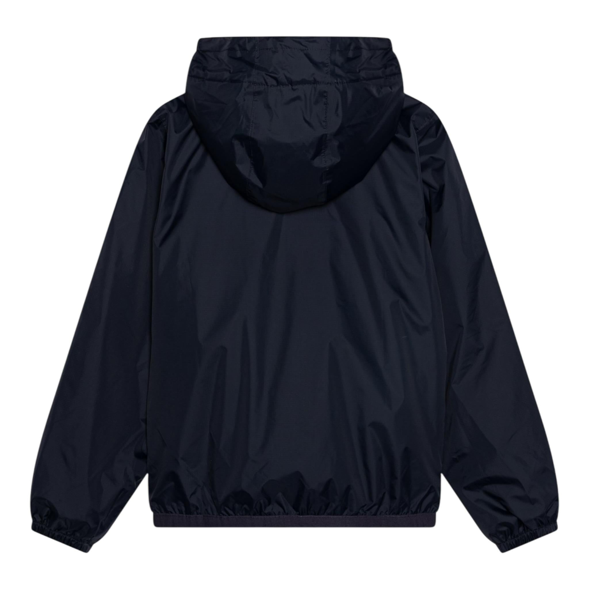 K-Way Giubbino Tinta Unita con Zip E Cappuccio per Bambino K81253WM BLU K-WAY 