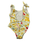 Carlotta Vindice Costume Intero tinta unita con Stampe con Bandana Giallo per Neonata TAC3N GIALLO CARLOTTA VINDICE 