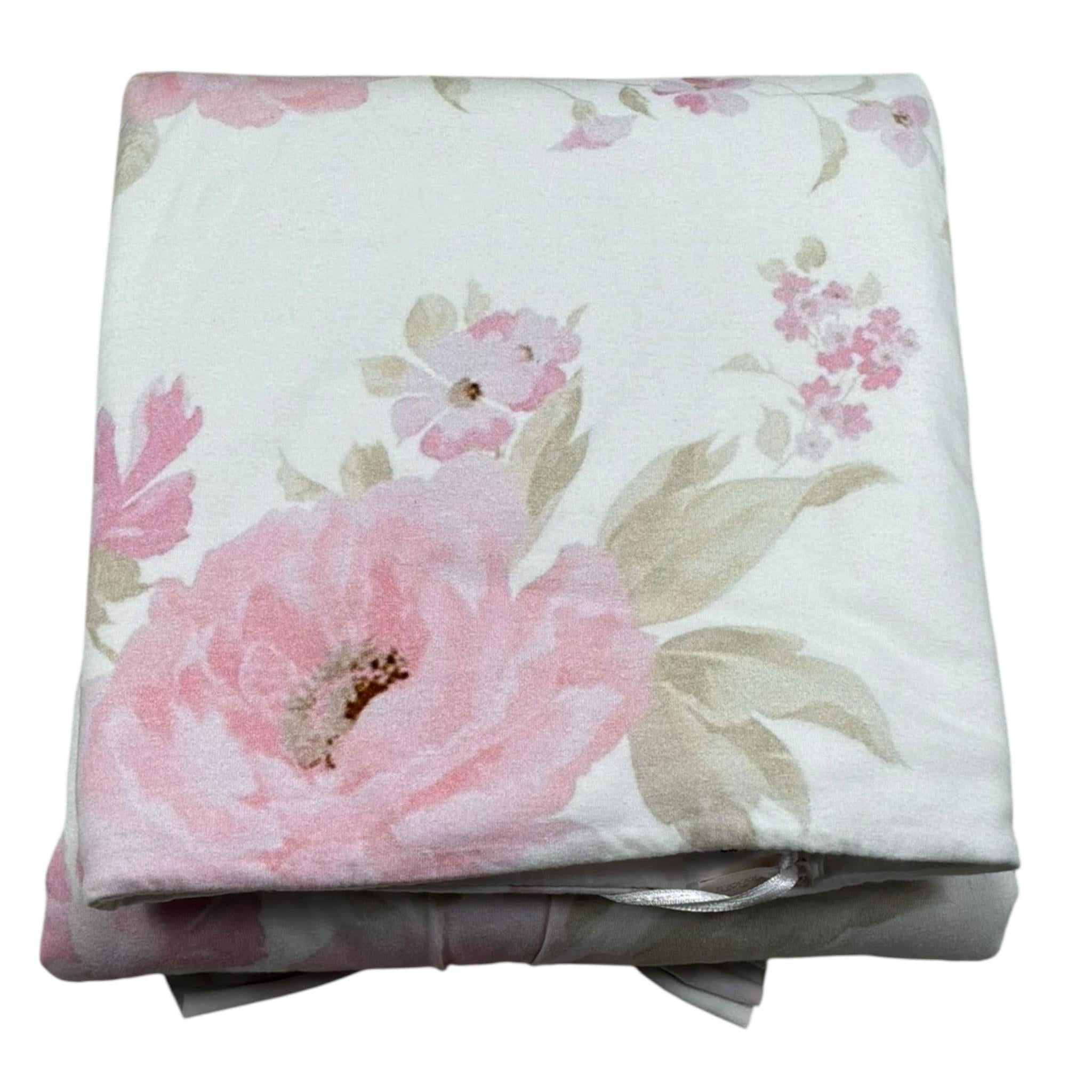 Nanan Coperta Tinta Unita Stampafantasia per Neonata E22534F PANNA NANAN 