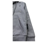 John Richmond Felpa con Zip E Cappuccio Tinta Unita per Bambino RBP26214FE GRIGIO JOHN RICHMOND 