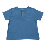 Mayoral T-Shirt Tinta Unita con Stampa per Bambino 11058J BLU MAYORAL 