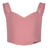 Marc Ellis Top tinta unita Rosa per Bambina JMJTP01162X ROSA MARC ELLIS 