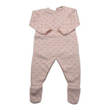 Wedoble Tutina Manica Lunga Tinta Unita per Neonata V2506346A ROSA WEDOBLE 