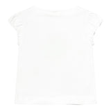 Mayoral T-Shirt Girocollo Tinta Unita con Stampa per Neonata 1081 BIANCO MAYORAL 