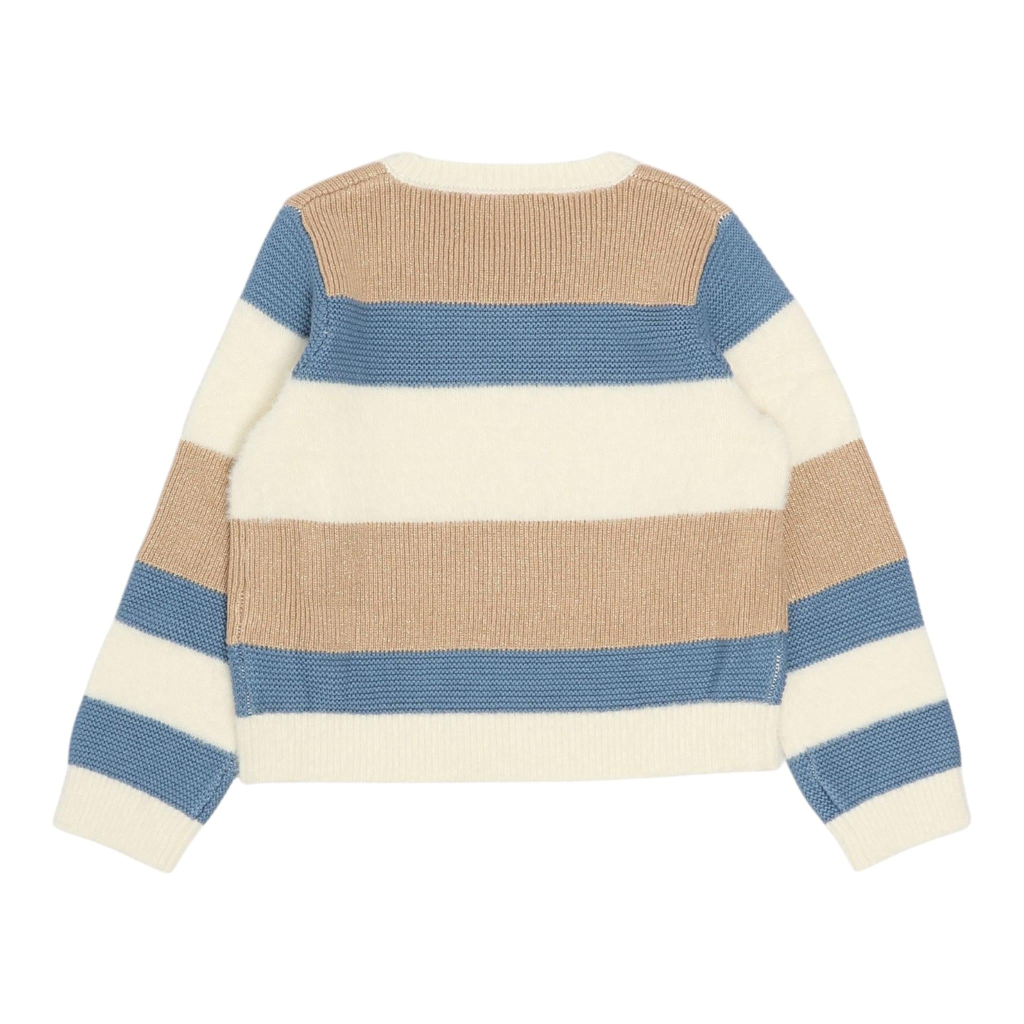 LIU JO maglia tricolore girocollo Multicolor per Bambina KF4073XX MULTICOLOR LIU JO 