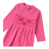 Minibanda Tutina Manica Lunga Tinta Unita per Neonata 3B778 FUXIA MINIBANDA 