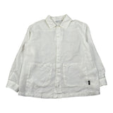 Aspesi Camicia Manica Lunga Tinta Unita per Bambino S24002GCL600 PANNA ASPESI 