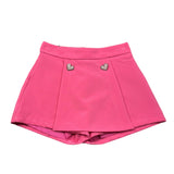 Fun & Fun Short Tinta Unita con Girovita Regolabile per Bambina FNCBSO16403 ROSA FUN & FUN 