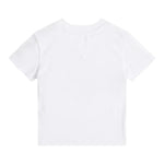 Tommy Hilfiger T-Shirt Girocollo Tinta Unita con Logo per Neonato KN0KN02024 BIANCO TOMMY HILFIGER 