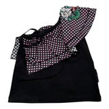 John Richmond Top Tinta Unita con Rouches per Bambina RGP26110TO NERO JOHN RICHMOND 