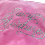 Juicy Couture Felpa Tinta Unita In Velluto per Bambina JBX6617 ROSA JUICY COUTURE 