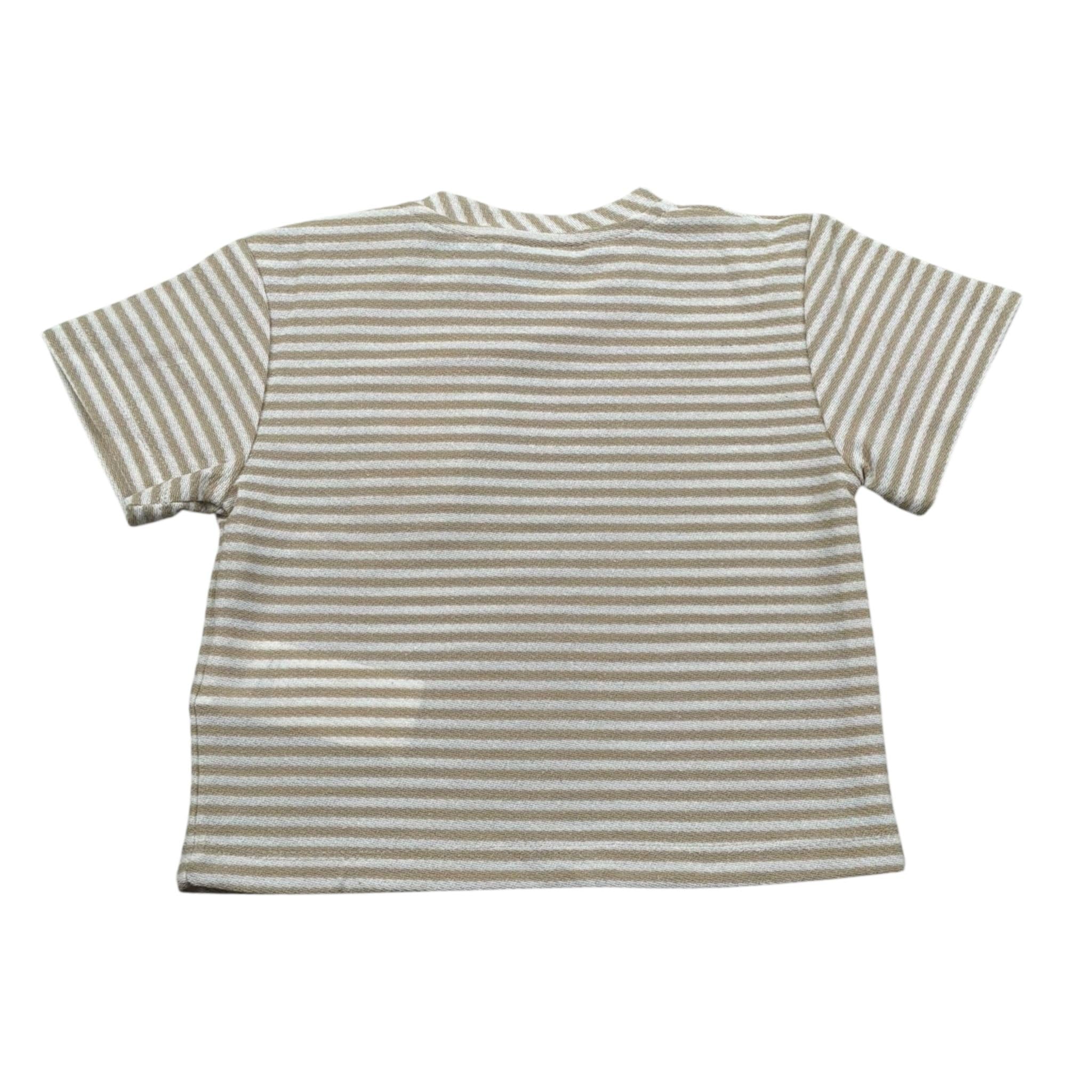 M+E' T-Shirt Fantasia A Irghe per Neonato UEM0510N SABBIA M+E' 
