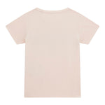 Guess T-Shirt Girocollo Tinta Unita con Stampa per Bambina K5GI00K6YW4 ROSA GUESS 