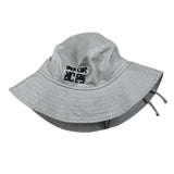 John Richmond Cappello Pescatore Tinta Unita con Logo per Bambina RIP26031HA GRIGIO JOHN RICHMOND 