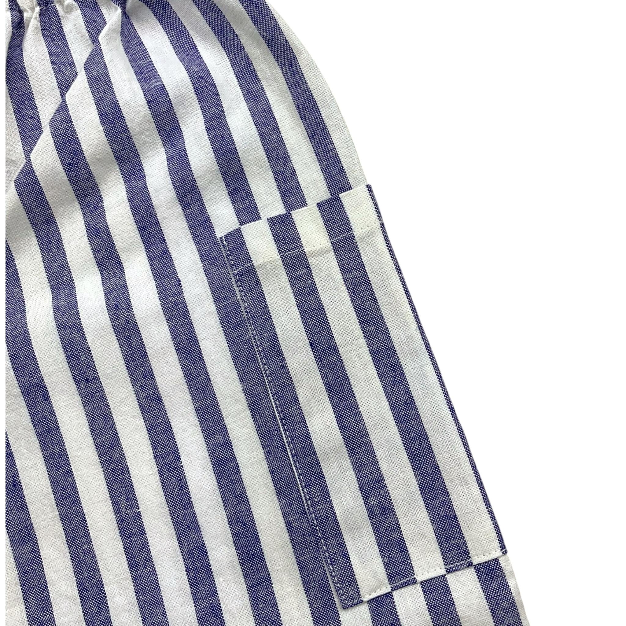 Babe & Tess Bermuda Bicolore Fantasia A Righe per Bambino 24518021J BIANCO/BLU BABE & TESS 