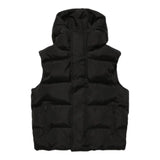 DSQUARED2 giubbino tinta unita con cappuccio smanicato Nero per Bambino DQ1731 NERO DSQUARED2 