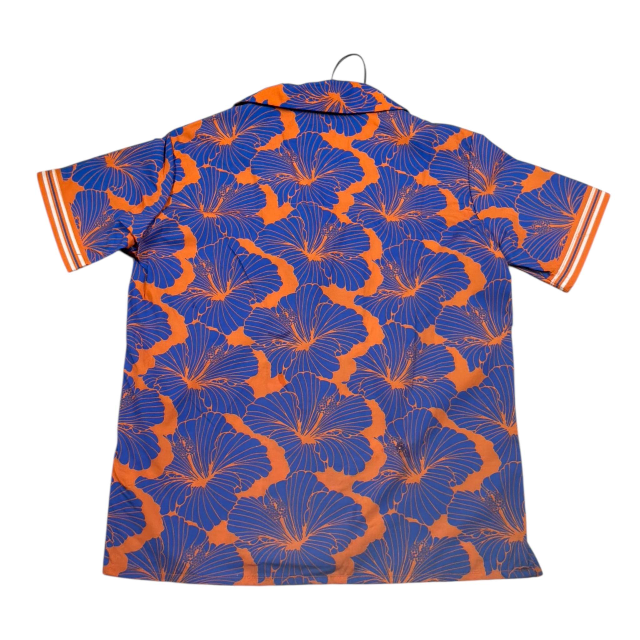 4Giveness Camicia Mezza Manica Tinta Unita con Fantasia per Bambino FGCB4073 COBALTO 4GIVENESS 