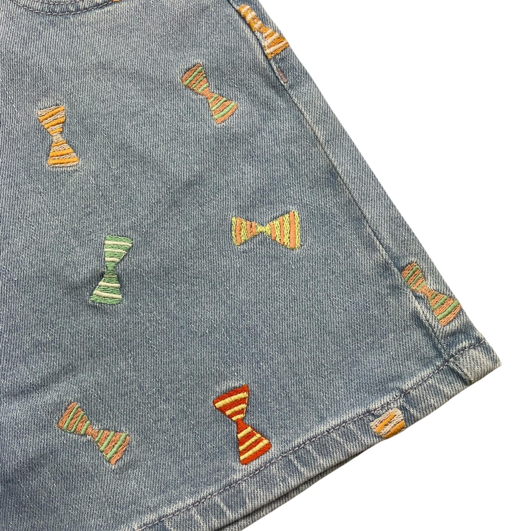 Stella Mccartney Short In Denim Tinta Unita con Applicazioni per Bambina TU6D29Z1584 AZZURRO STELLA McCARTNEY 