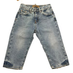 I'M Brian Jeans Tinta Unita con Strappi per Bambino ALEXJ AZZURRO I'M BRIAN 