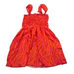 4Giveness Abito Giromanica Stapa Fantasia Arancione Fluo per Neonata 00632 ARANCIONE FLUO 4GIVENESS 