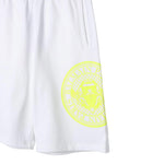 Balmain Bermuda tinta unita con Logo Bianco per Bambino BU6S39 BIANCO BALMAIN 