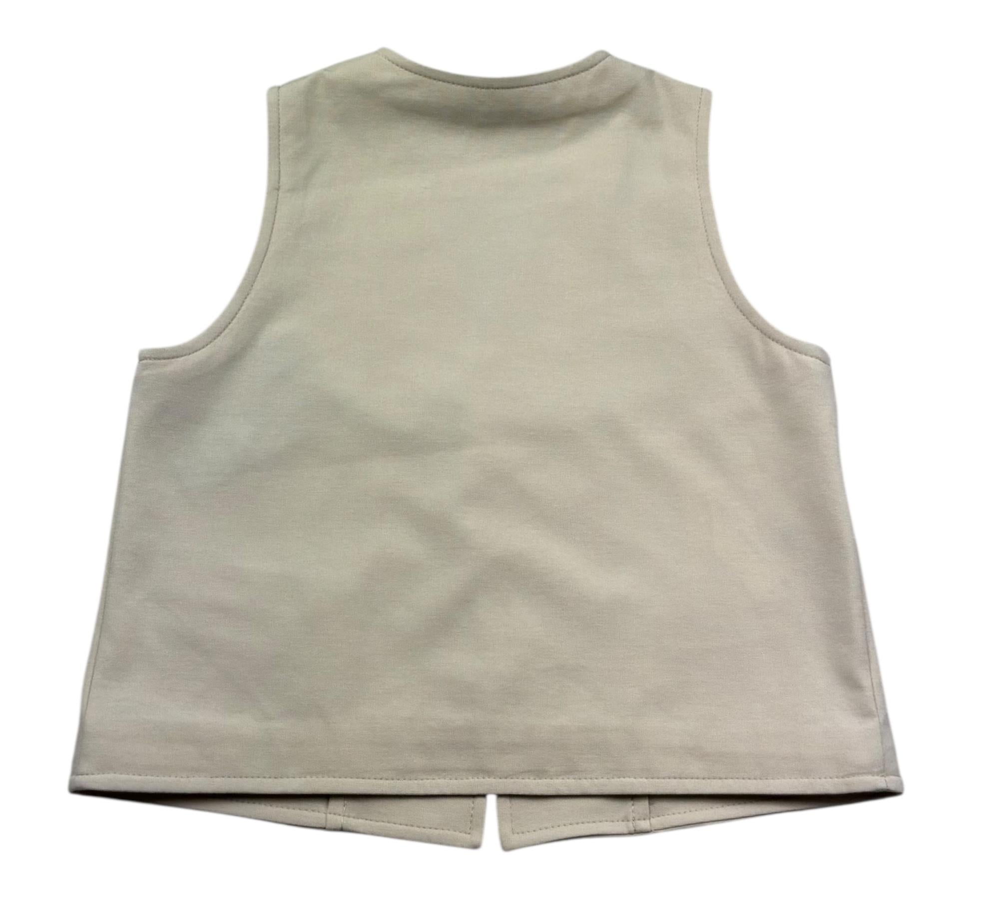 Paolo Pecora Gilet Tinta Unita per Bambino PP4208 SABBIA PAOLO PECORA 