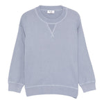 Il Gufo Maglia Girocollo Tinta Unita per Bambina P25MA479EM110 AZZURRO POLVERE IL GUFO 