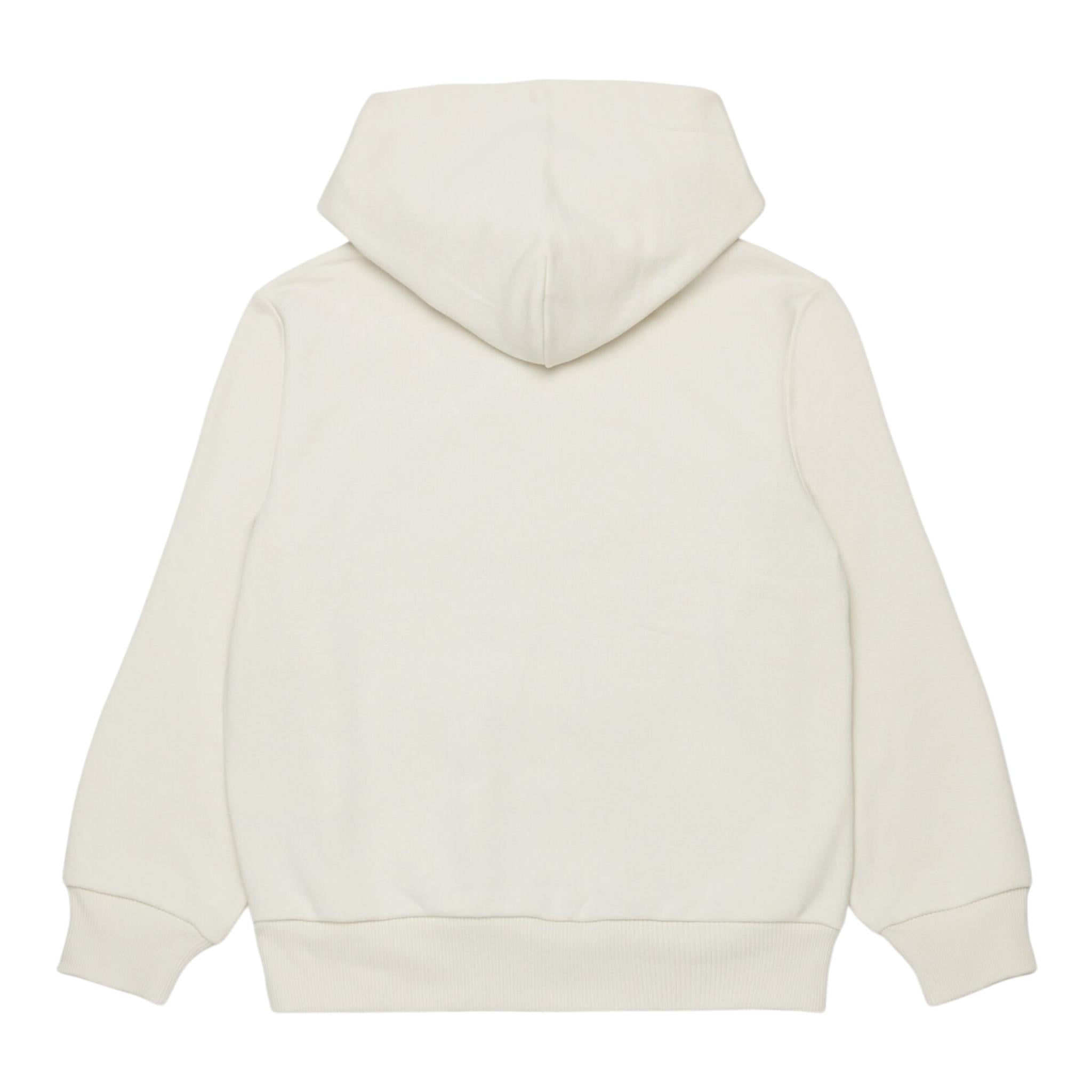 DIESEL felpa tinta unita con cappuccio e stampa Panna per Bambino J02017 PANNA DIESEL 